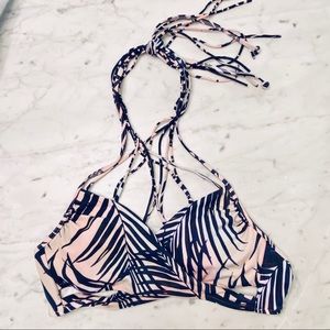 PINK Victoria’s Secret strappy neck bikini…